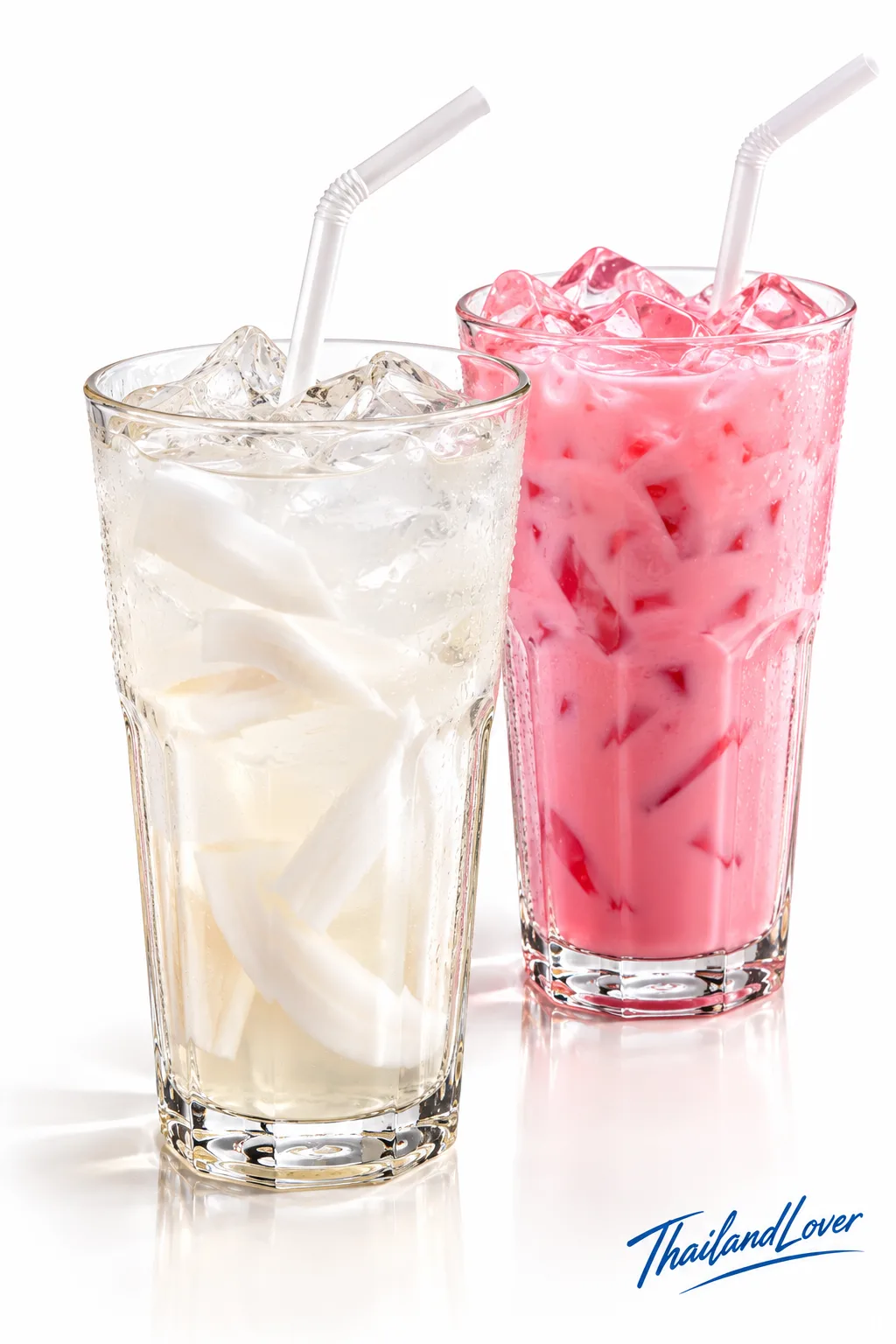 Sweet and tropical Thai drinks
