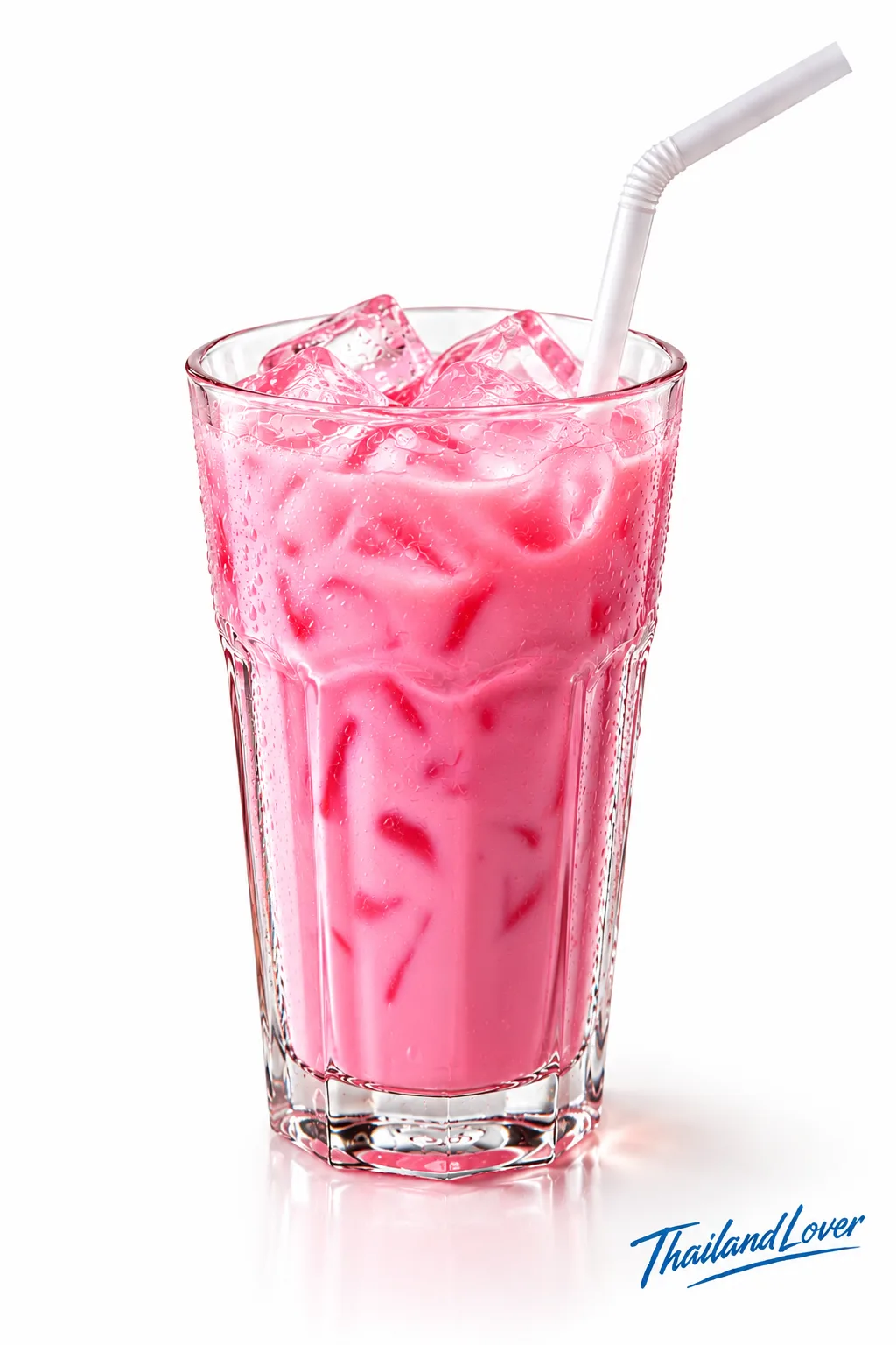 Pink milk Nom Chompoo