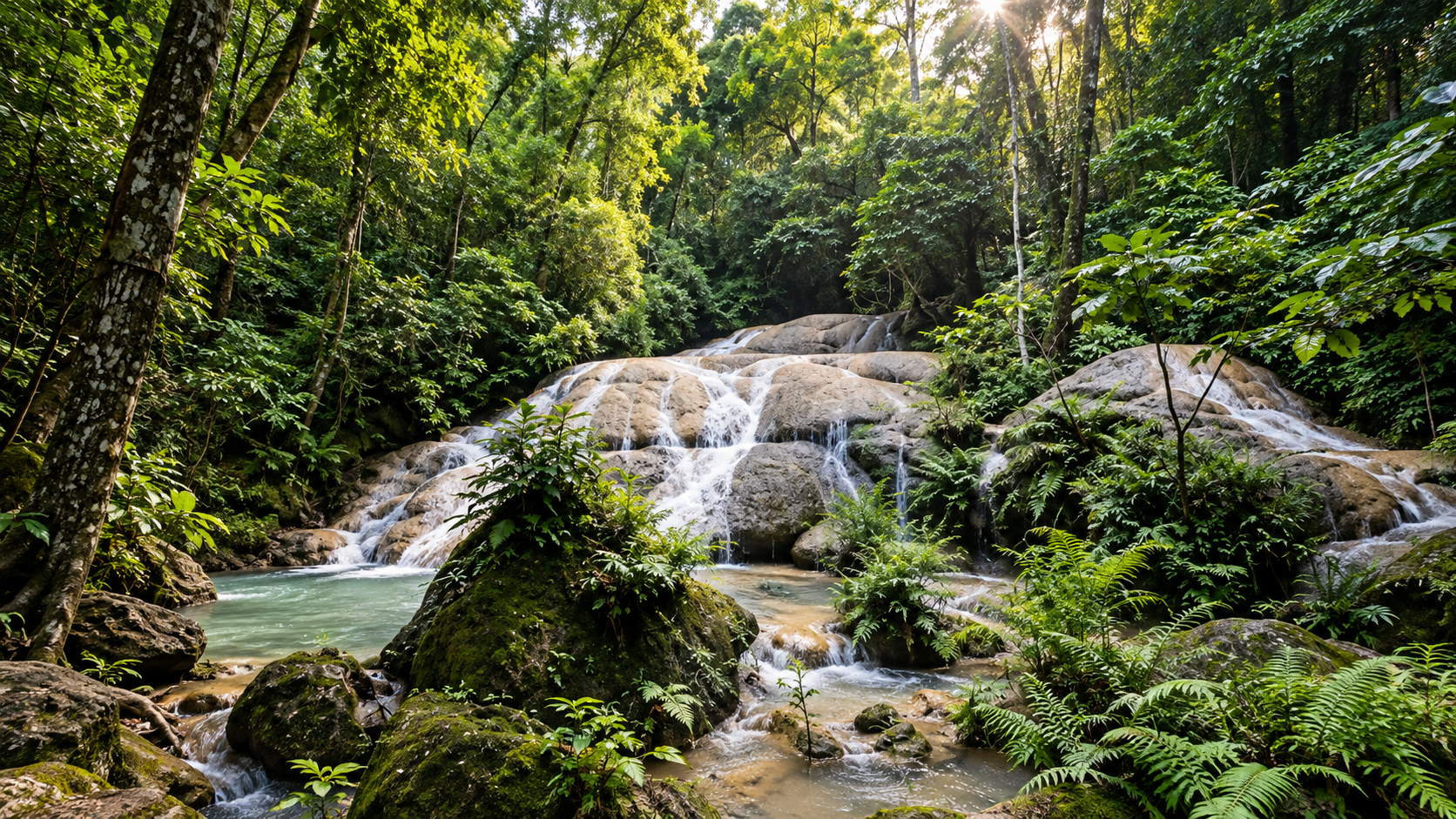 Mountain landscape of Pha Daeng National Park