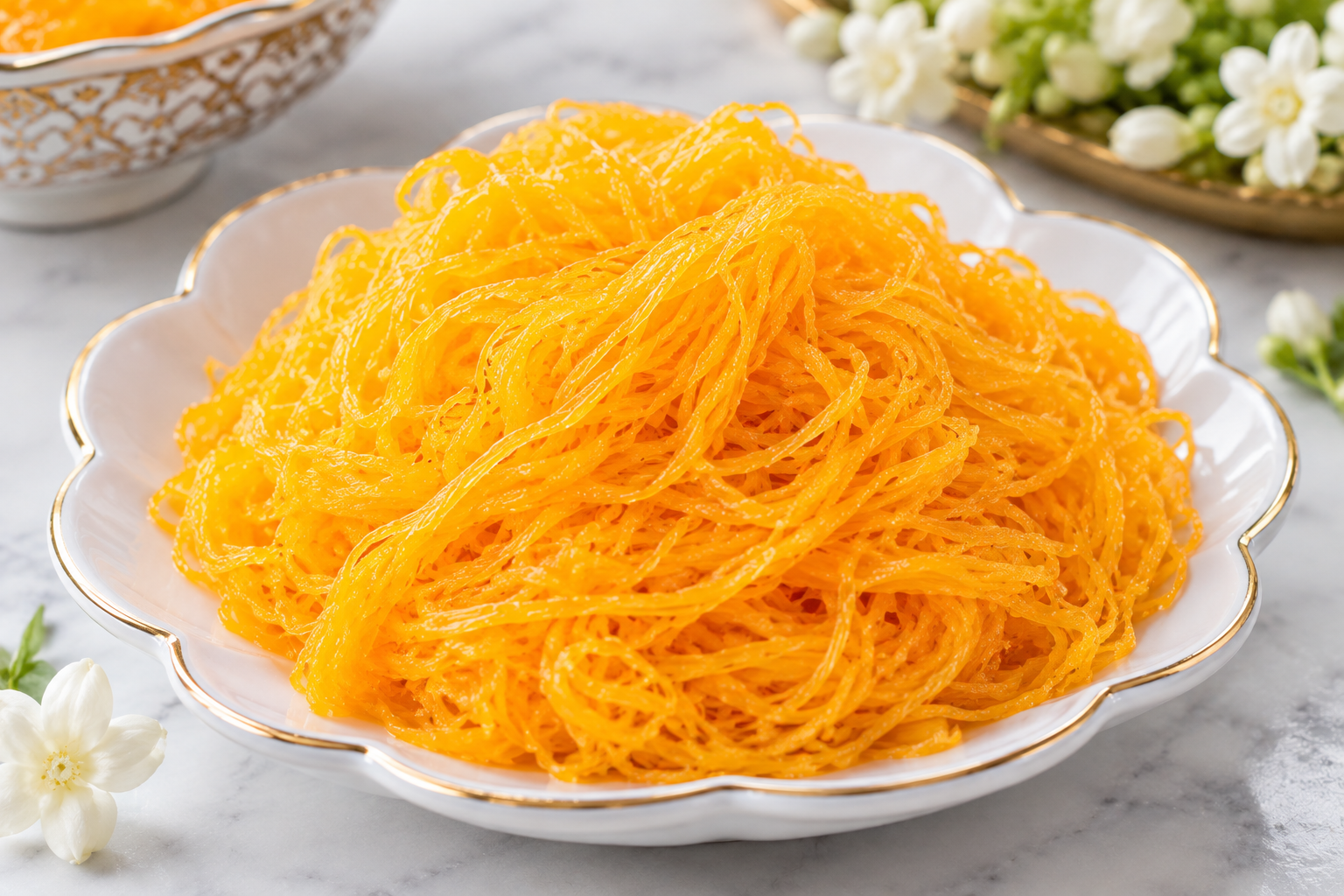 Foi Thong, golden egg yolk threads