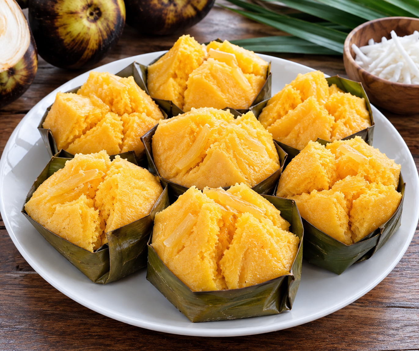 Khanom Tan, toddy palm cake