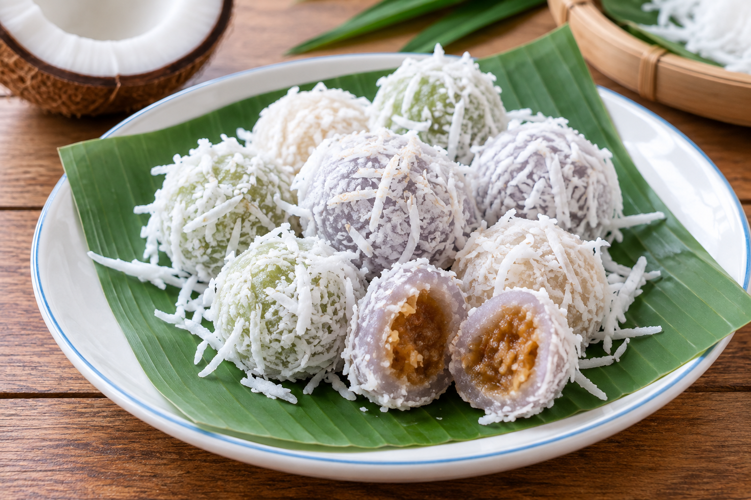 Khanom Tom, Thai coconut balls