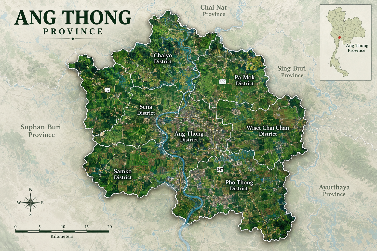 Ang Thong landscape