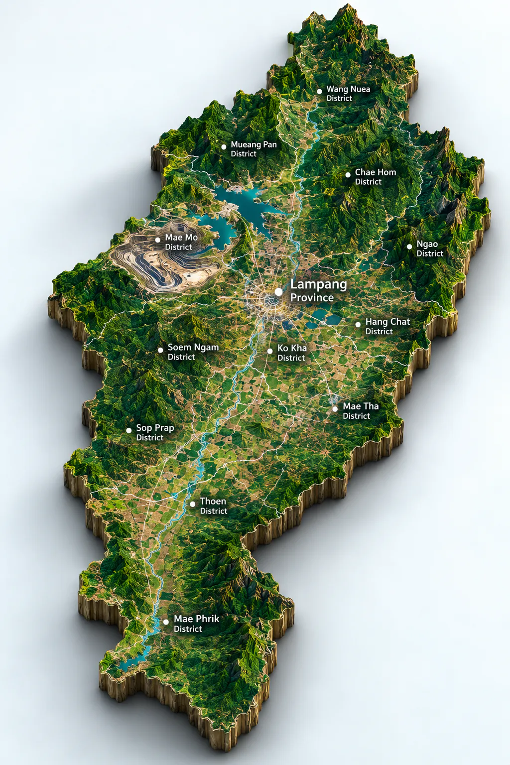 Lampang landscape