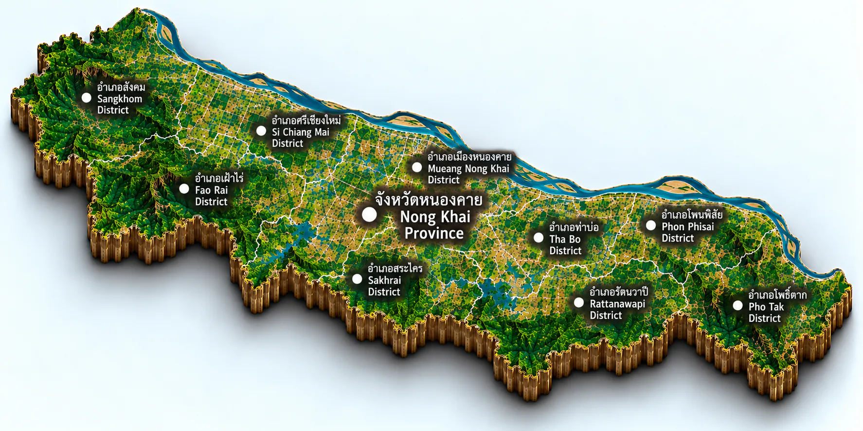 Nong Khai landscape