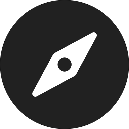 Compass icon for exploring Thailand